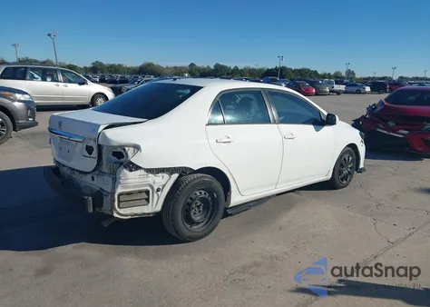 2011 Toyota Corolla Le z USA, uszkodzony, nr VIN 2T1BU4EEXBC552459